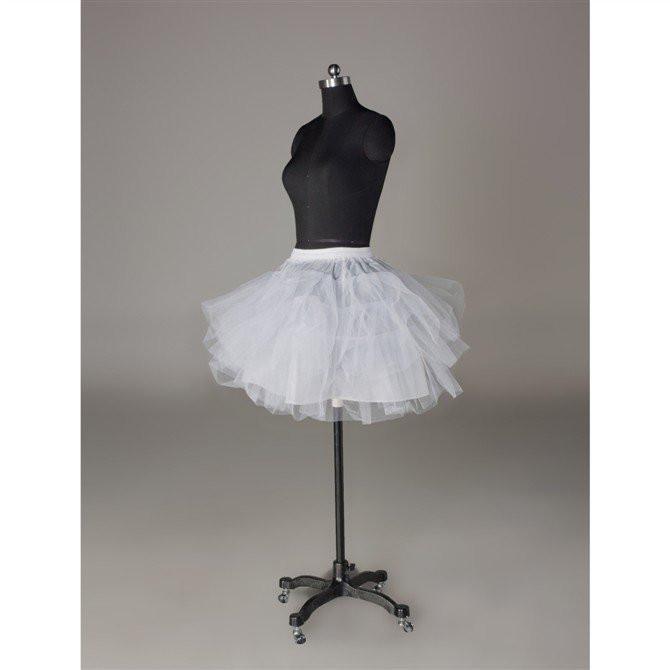 Fashion Short Wedding Dress Petticoat Accessories White PDP11