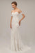 Charming Ivory Lace Mermaid Beach Wedding Dresses Sweetheart Boho Bridal Dresses PDN95