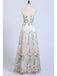 Gorgeous Strapless Formal Prom Dresses Elegant Lace Long Prom Dress PDL44