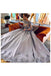 Elegant A-Line Bateau Long Sleeves Grey Satin Prom Dress with Appliques PDF55